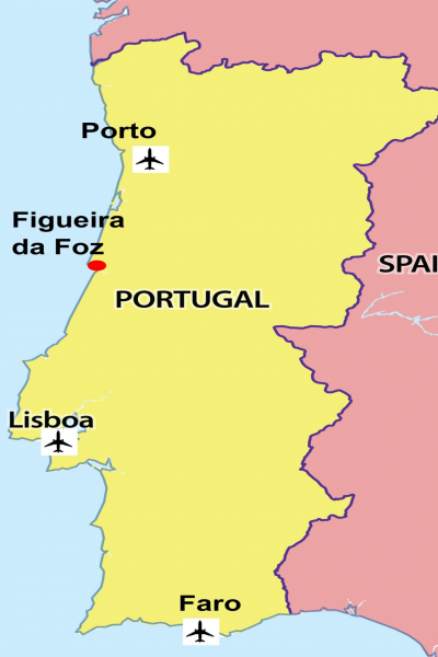 Misc Portugal Map FDF and airports